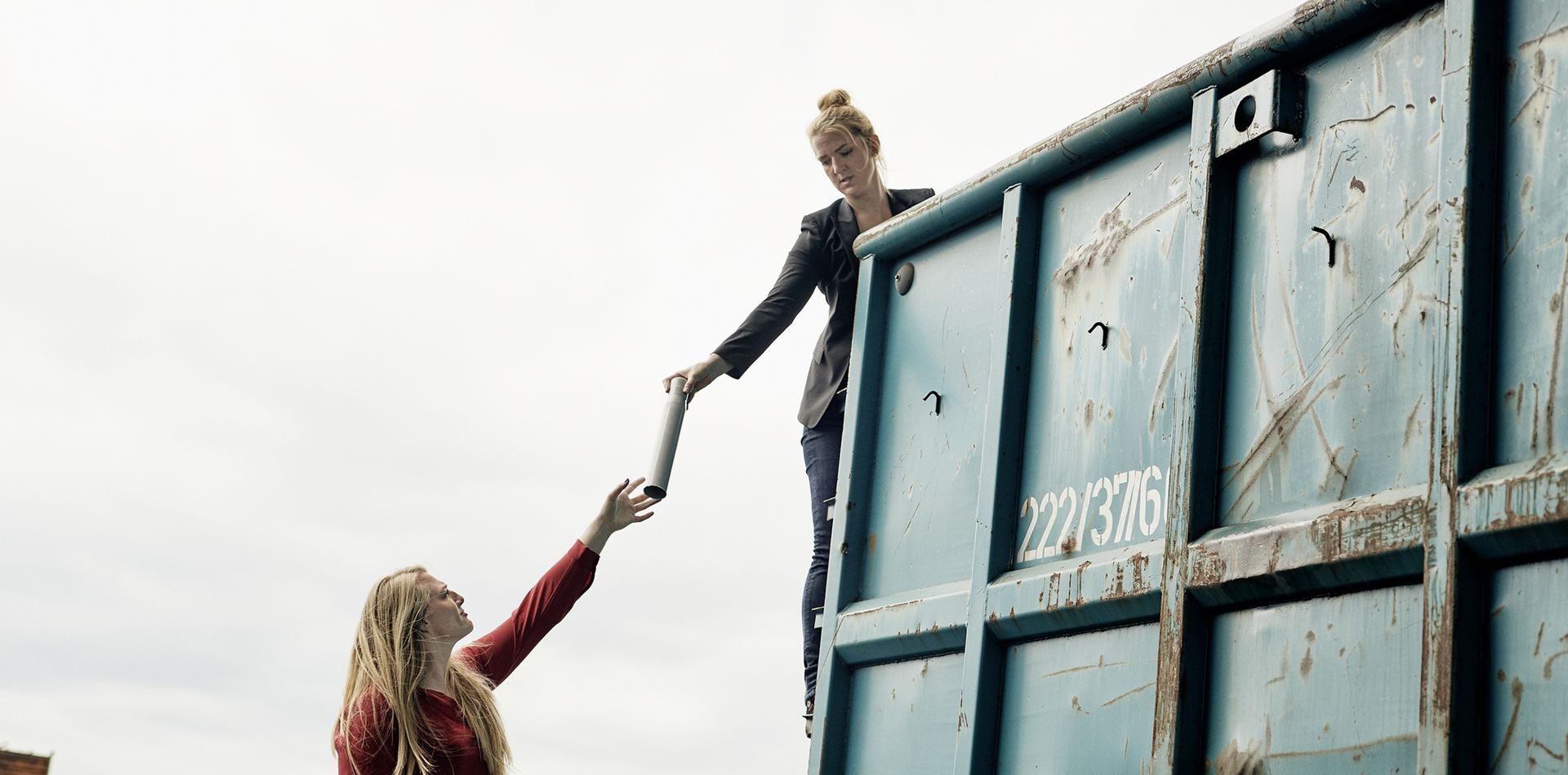 Nadine Speidel und Anne Kathrin Antic schulen und stellen externe Berater